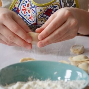 Лепим пельмешки