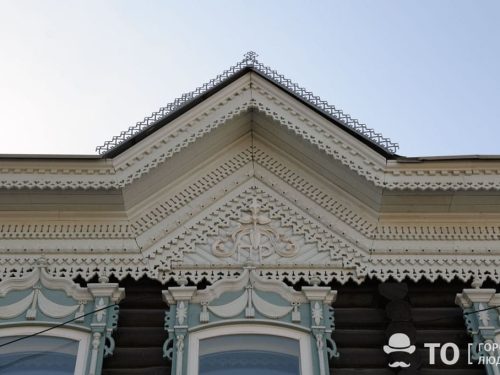 томское деревянное зодчество резные элементы декора дома