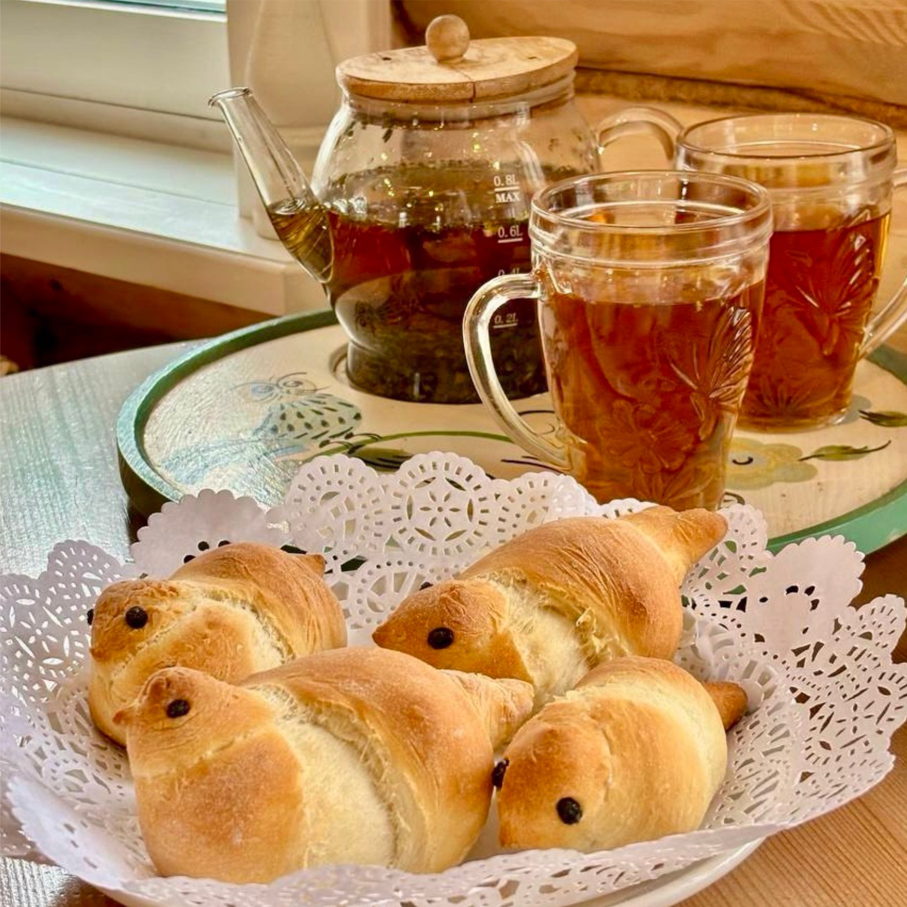 Весенние булочки